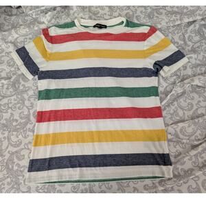 hudson's bay striped short sleeve t-shirt size xs